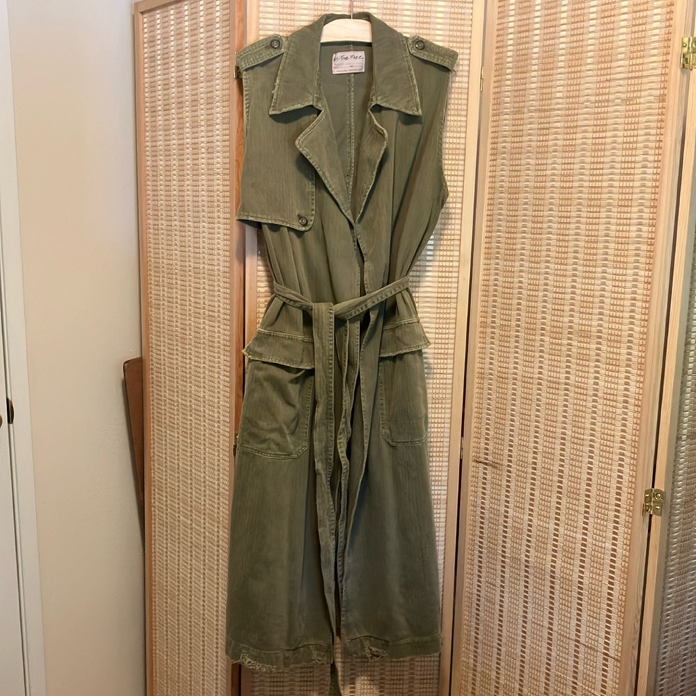 Free People Trench Vest